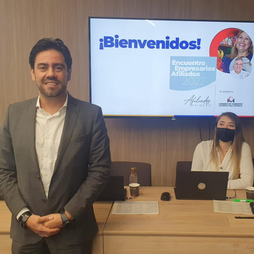 Asopartes acompañando a nuestros afiliados en el EncuentroAfiliados2022 de la Camara de Medellin