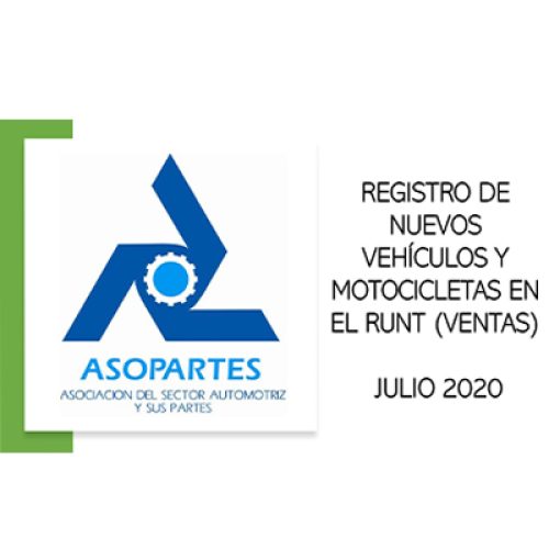 REGISTRO DE NUEVOS VEHÍCULOS Y MOTOCICLETAS EN EL RUNT (VENTAS)