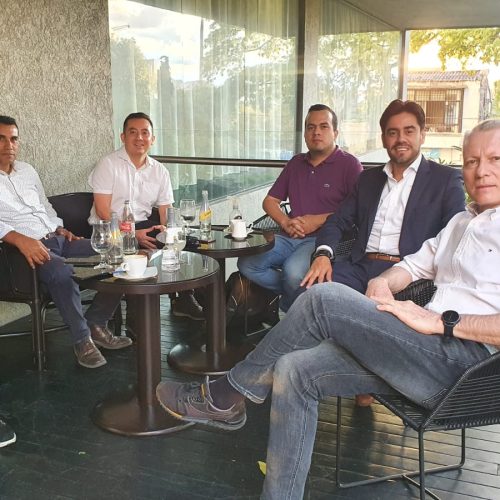 El Presidente Ejecutivo Nacional de Asopartes @cpinedao visitó la Seccional Eje Cafetero