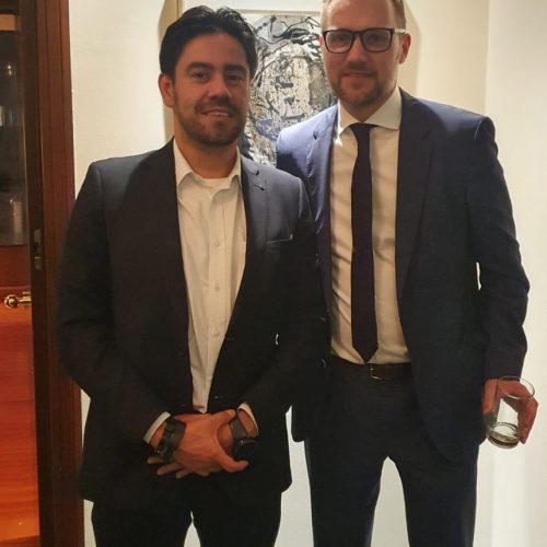 El Presidente Ejecutivo Nacional de Asopartes Carlos Andrés Pineda Osorio @cpinedao asiste al encuentro de afiliados 2022 de la Cámara de Industria y Comercio Colombo-Alemana @ahkcolombia . Acompañamos al Presidente Ejecutivo Señor Thorsten Kötschau.