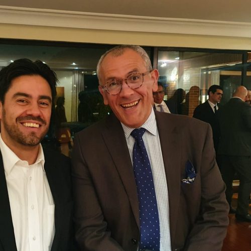 El Presidente Ejecutivo Nacional de Asopartes Carlos Andrés Pineda Osorio @cpinedao asiste al encuentro de afiliados 2022 de la Cámara de Industria y Comercio Colombo-Alemana @ahkcolombia . Acompañamos al Presidente del Consejo Directivo Señor David Colmenares @Colmenaresymas @AllianzCol .