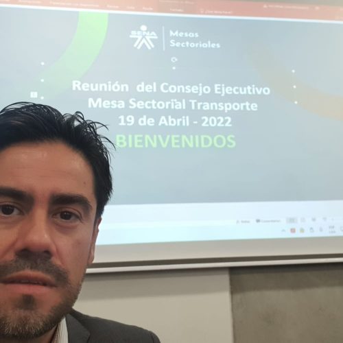 El Presidente Ejecutivo Nacional de Asopartes Carlos Andrés Pineda Osorio @cpinedao asiste como Miembro Principal al Consejo Ejecutivo de la Mesa Sectorial de Transporte de @SENAComunica