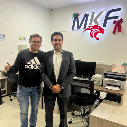 Presidente Ejecutivo Nacional de Asopartes visita a MKF