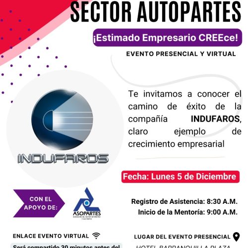 Indufaros escogida por la cámara de comercio de Barranquilla