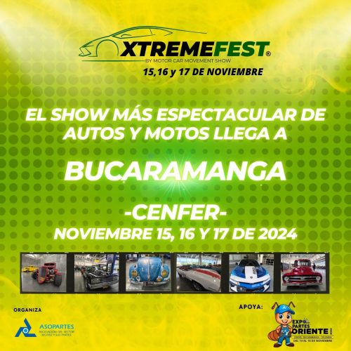 XtremeFest Bucaramanga 2024: El evento automovilístico que no te puedes perder