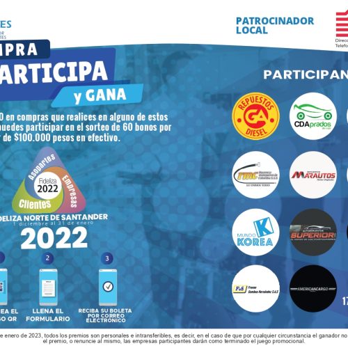 Continúa el Programa Fideliza Norte de Santander